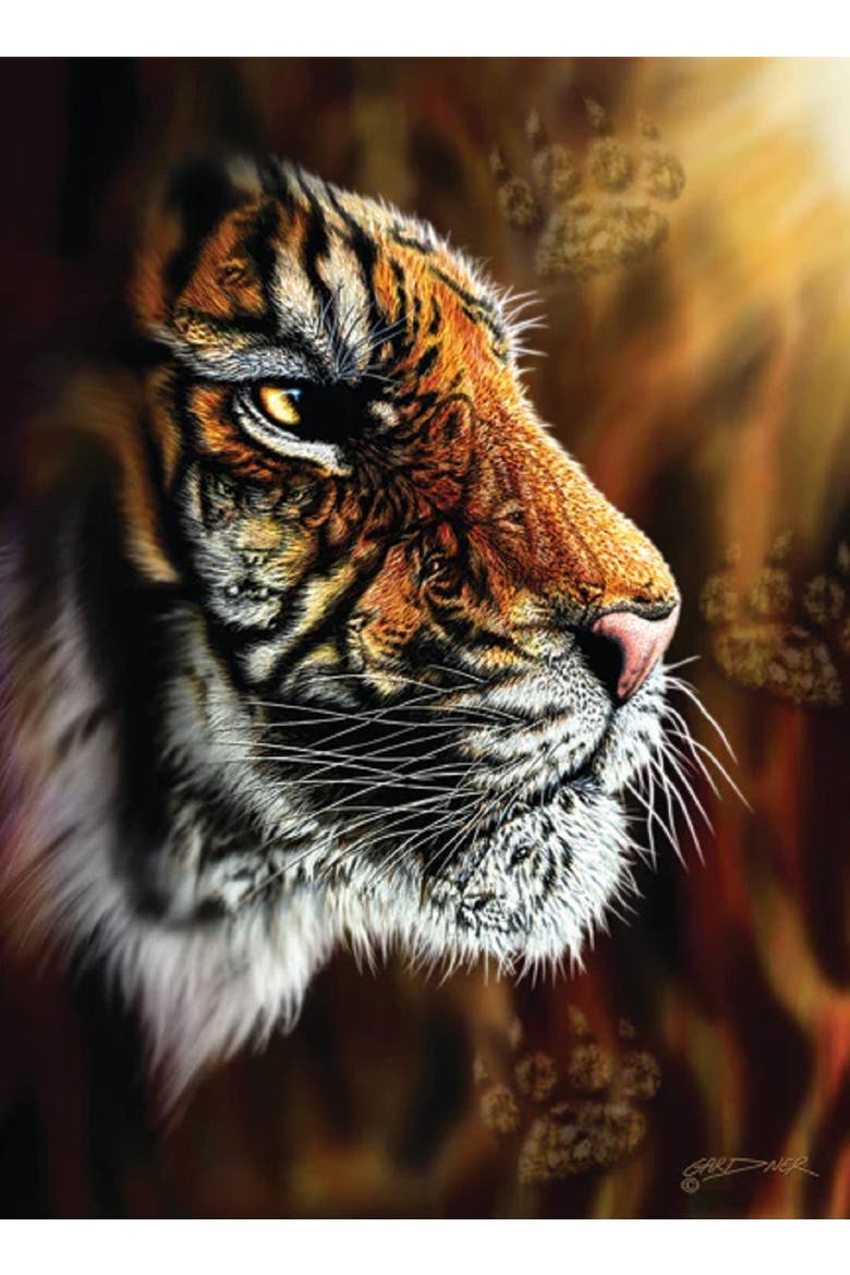 Wild Tiger 1000 piece Jigsaw Puzzle for Adults, Alternate, color, Multicolor