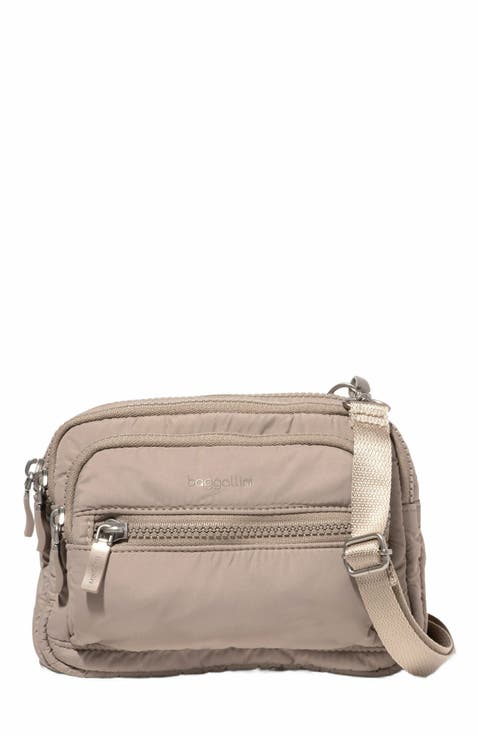 Triple Zip Bagg Small Crossbody Bag