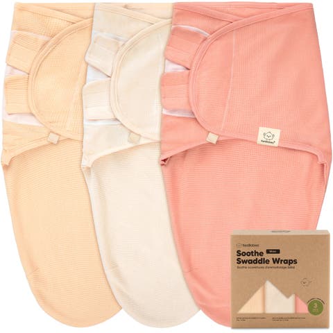 3-Pack Soothe (Wren) Swaddle Wraps