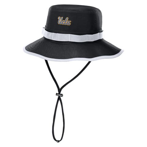 Men's Nike Black UCLA Bruins 2025 Sideline Apex Boonie Bucket Hat