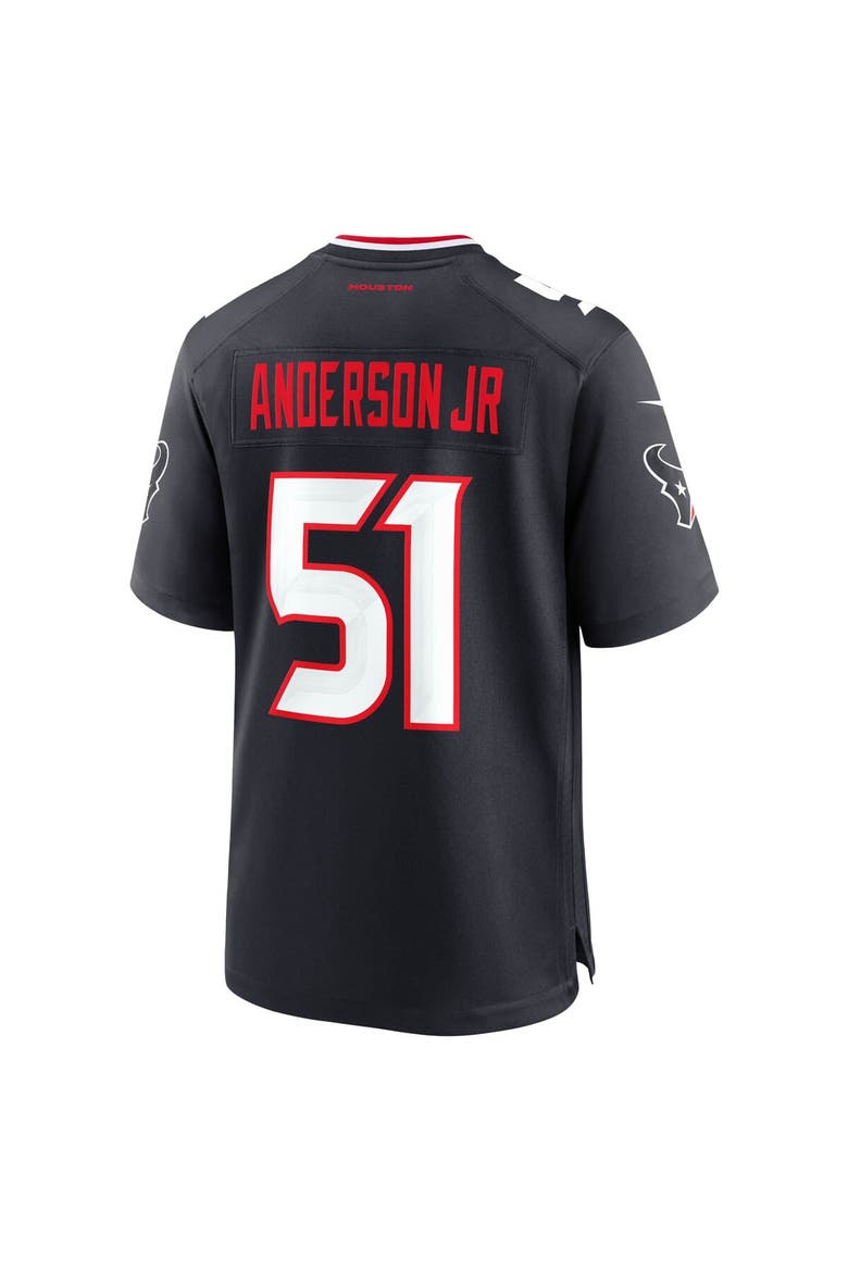 Men's Nike Will Anderson Jr. Navy Houston Texans Game Jersey, Alternate, color, Navy