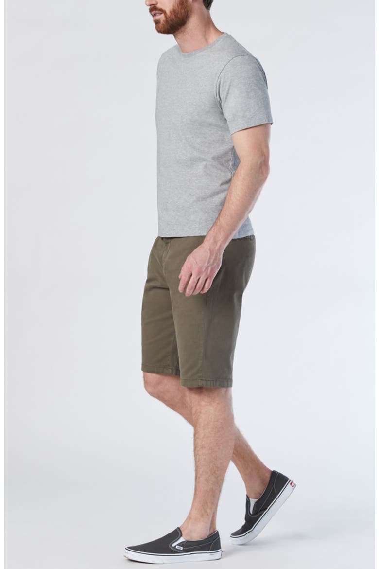 Jacob Flat Front Twill Shorts, Alternate, color, SAGE TWILL