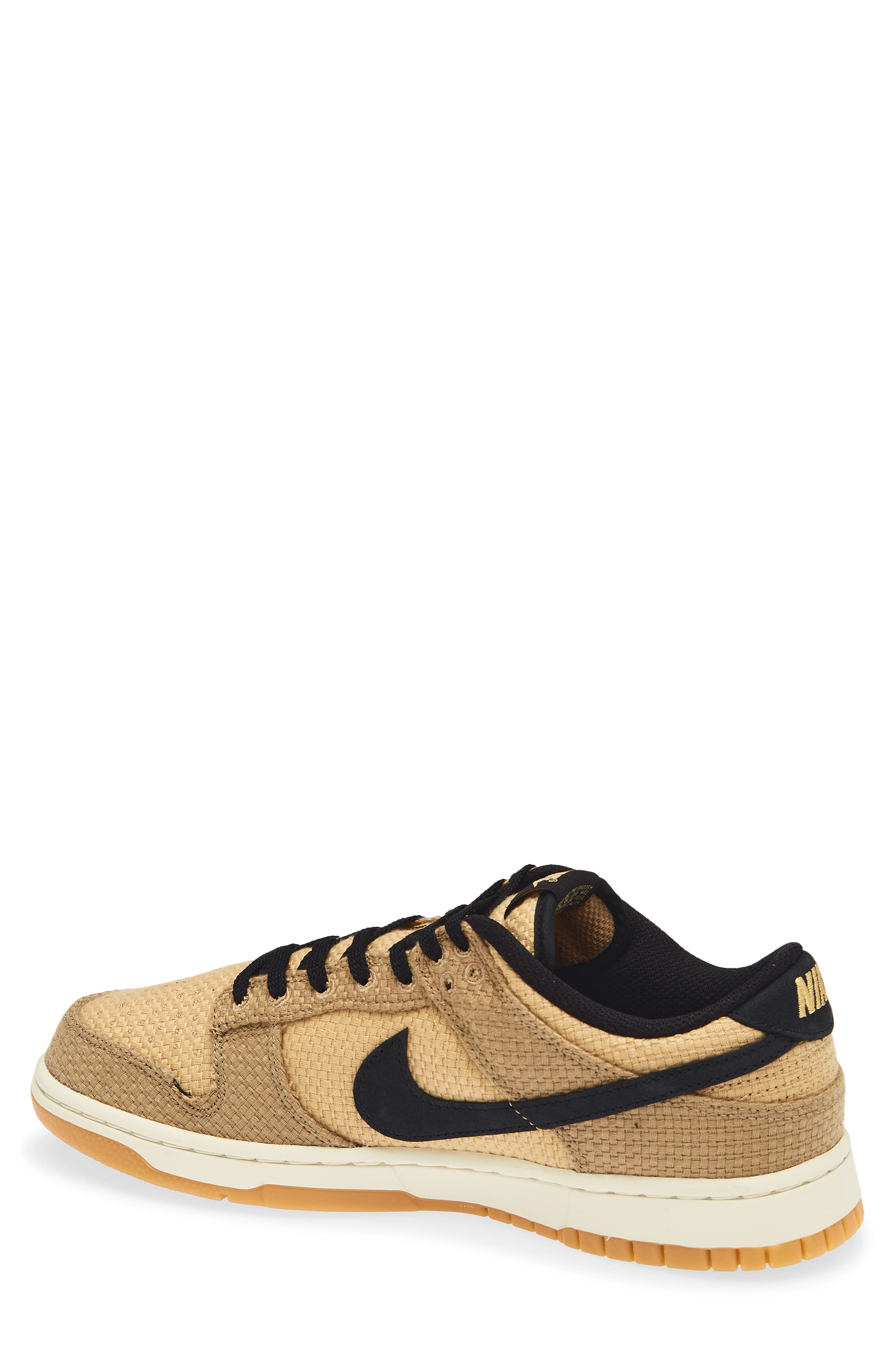 Nike Dunk Low Retro SE Basketball Sneaker, Alternate, color, Filbrt/Black