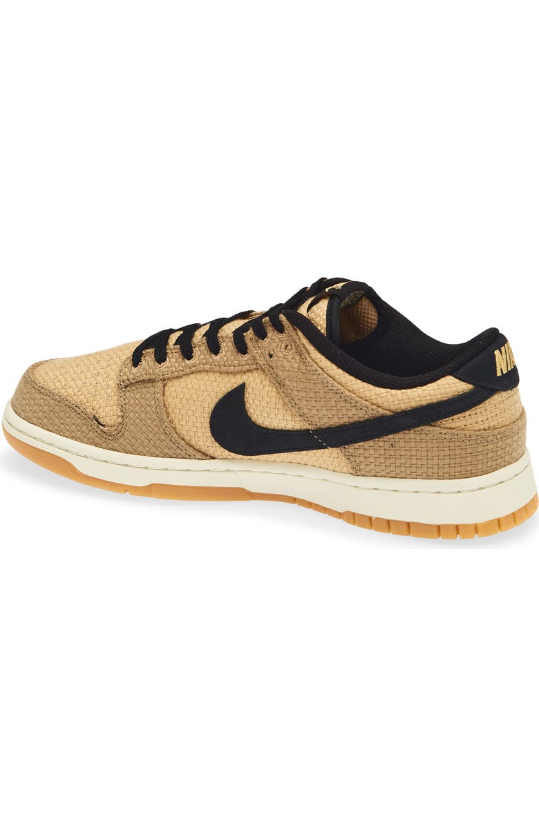 Nike Dunk Low Retro SE Basketball Sneaker, Alternate, color, Filbrt/Black