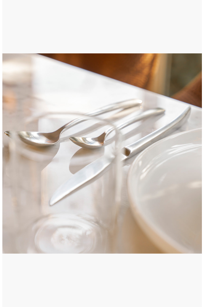 Stainless Steel Forged Flatware Set, Alternate, color, Stainless Steel