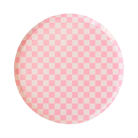 Checkered Dinner Plates