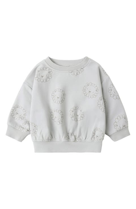 Lions Relaxed Fit Stretch Organic Cotton Sweatshirt (Baby)