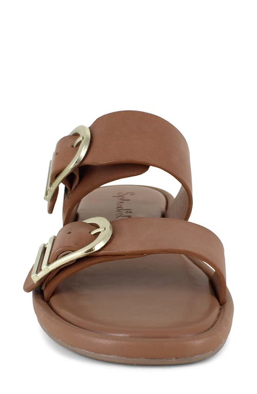 Splendid Women's Farrin Slip On Buckled Slide Sandals In Macchiato