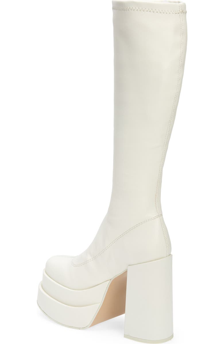 Steve Madden Cypress Platform Boot, Alternate, color, Off White