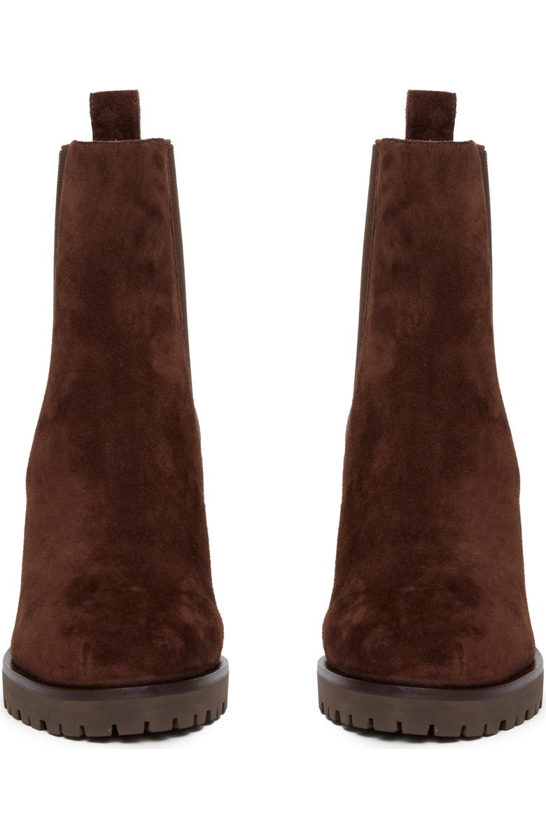 PAIGE Izzy Chelsea Boot, Alternate, color, Chocolate