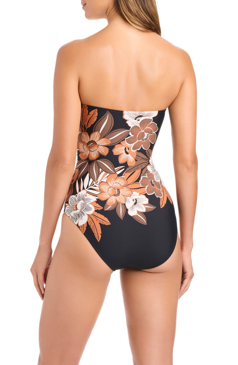 BLEU by Rod Beattie Shirred One-Piece Swimsuit, Alternate, color, 