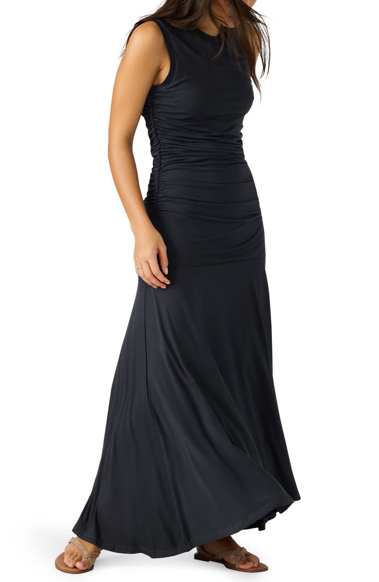 Steve Madden Jace Sleeveless Maxi Dress, Alternate, color, Faded Black