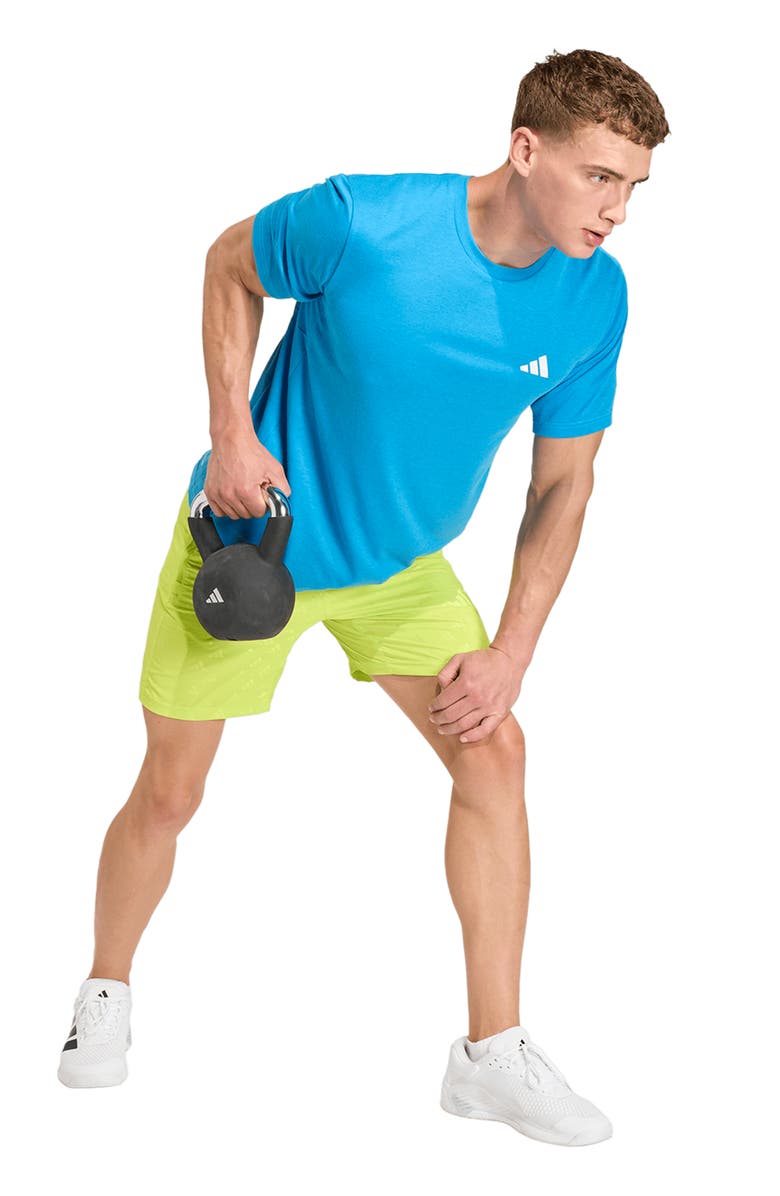 adidas Workout Essentials Brandlove Climacool Woven Shorts, Alternate, color, 