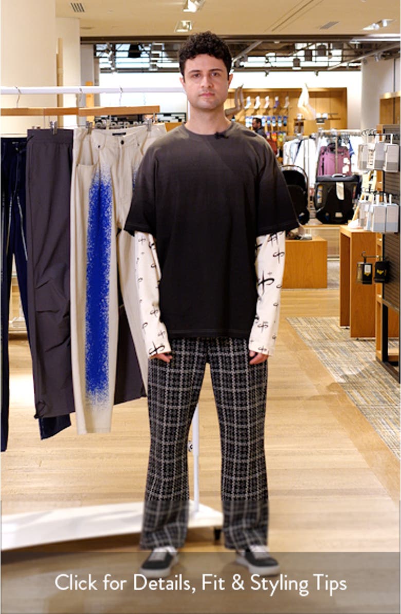 Ispica Long Sleeve Cotton Layered Look T-Shirt, sales video thumbnail