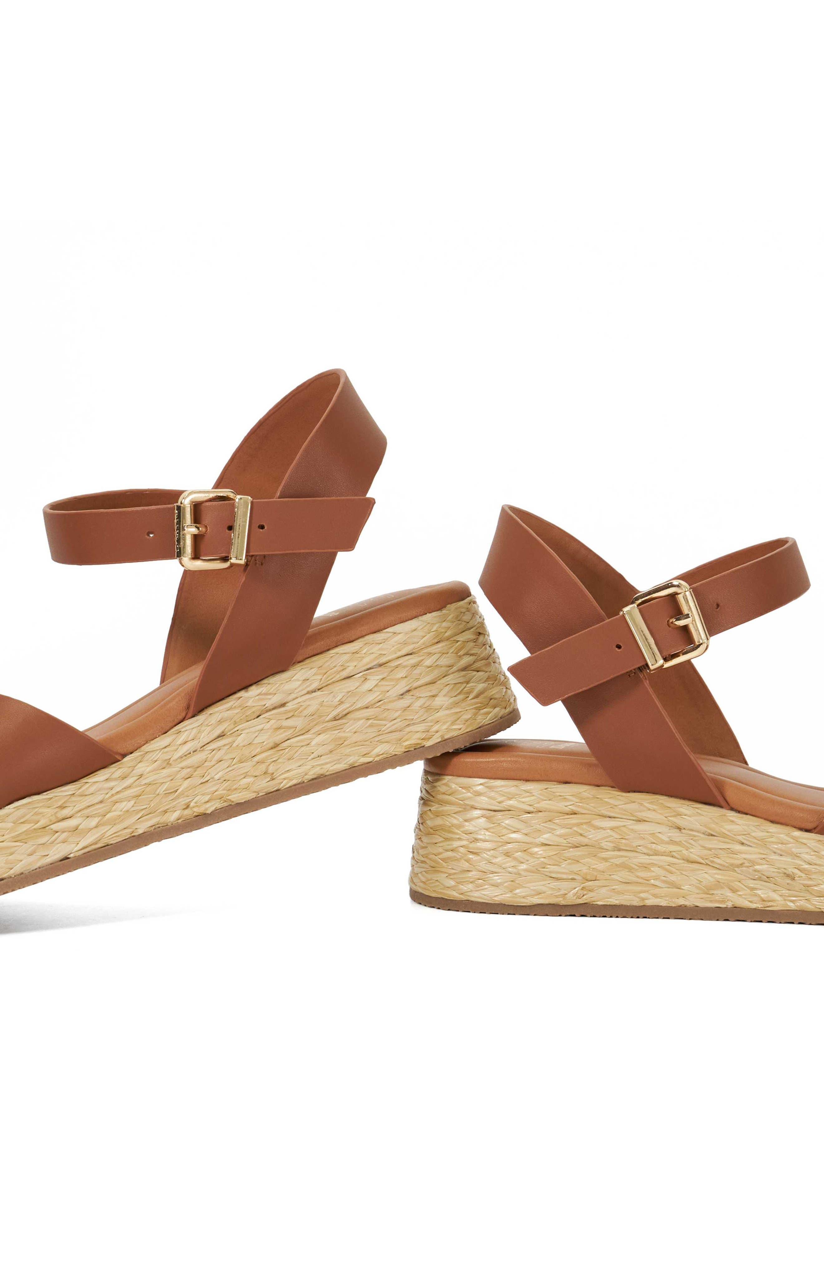 Dune London Littleton Platform Sandal, Alternate, color, 