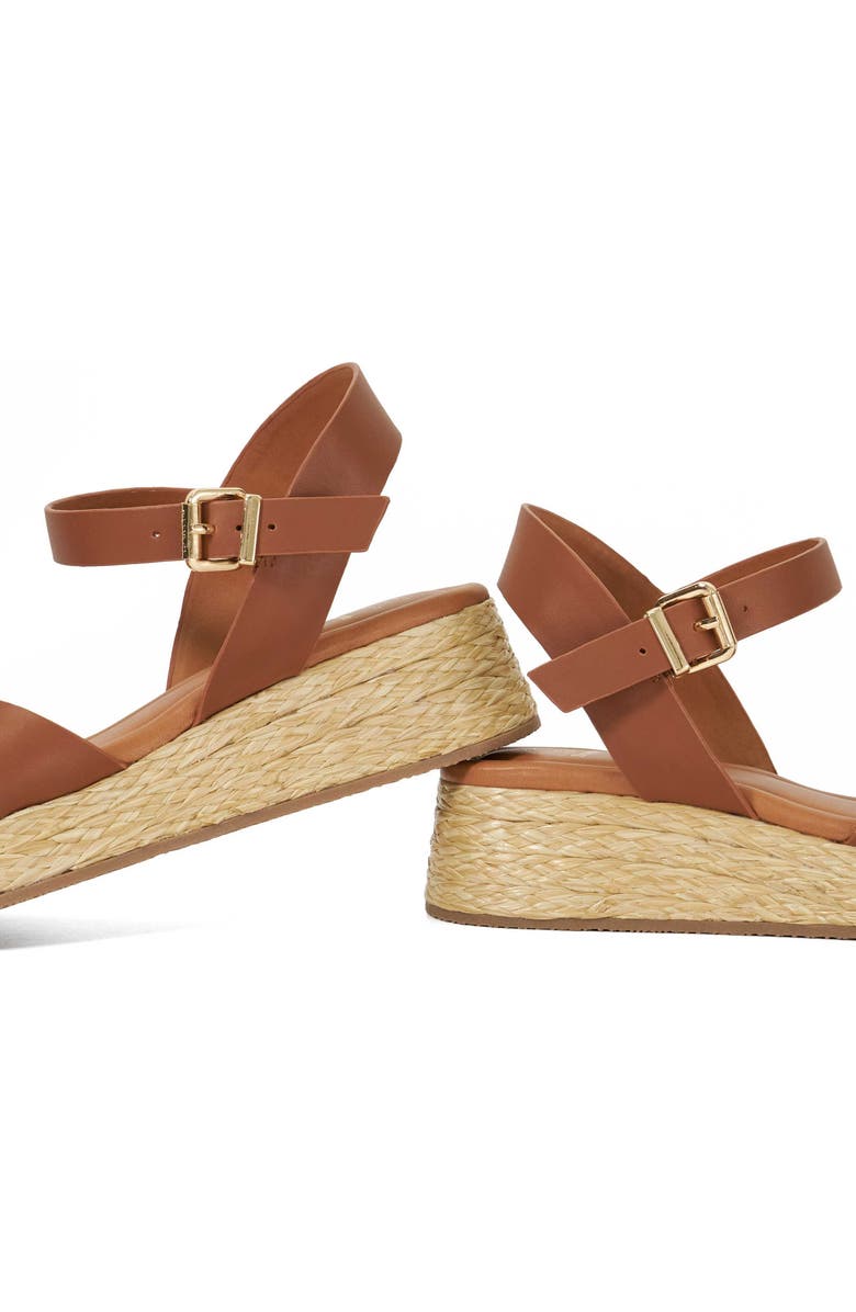 Dune London Littleton Platform Sandal, Alternate, color,