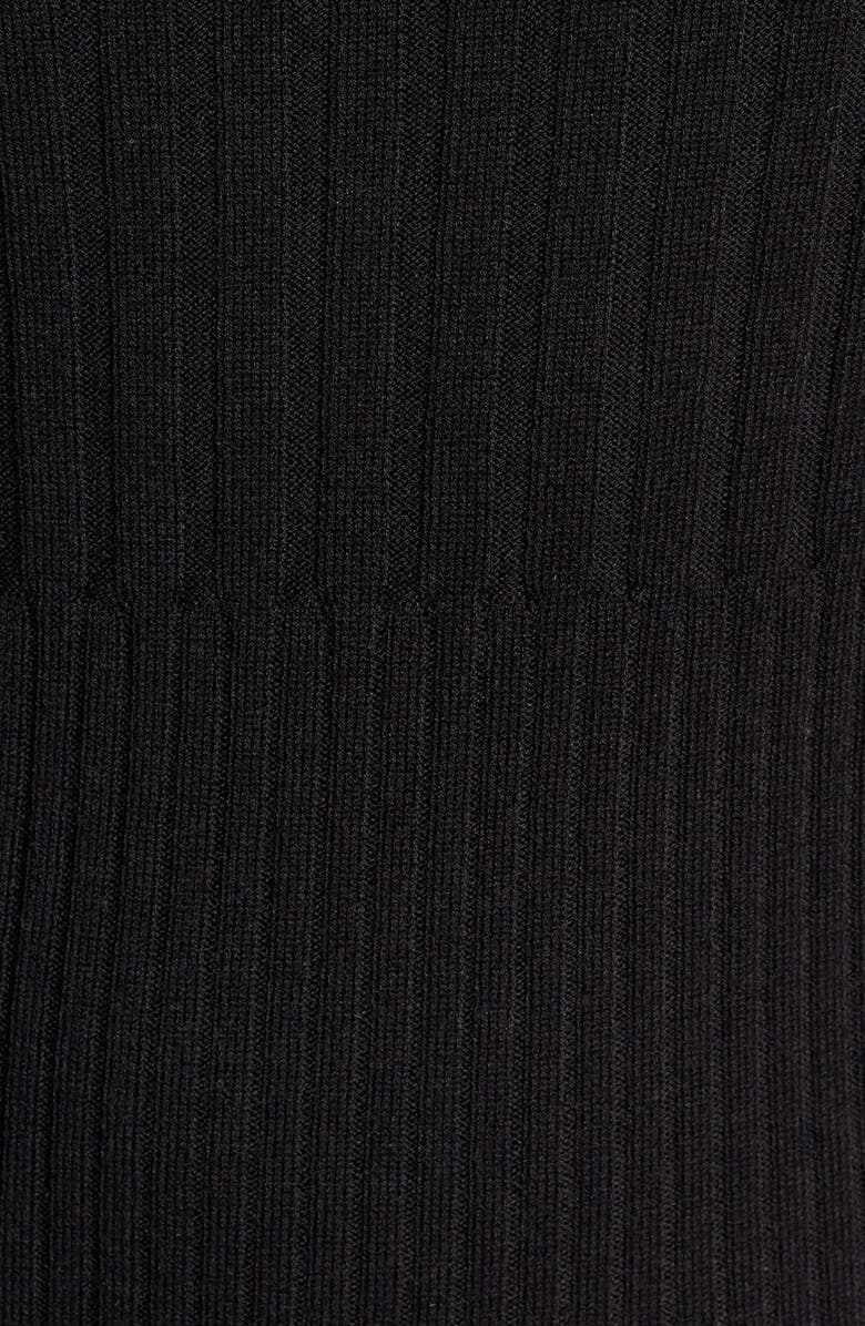 Halogen<sup>®</sup> Ribbed Long Sleeve Turtleneck Top, Alternate, color, 