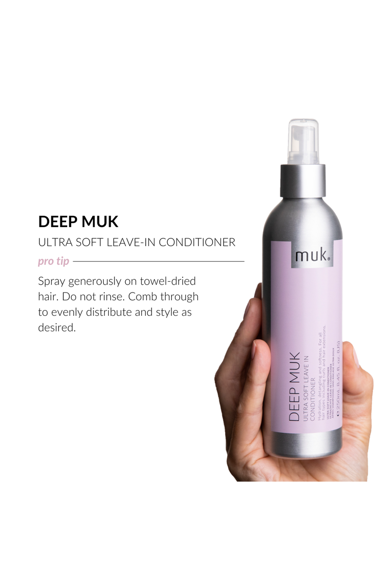 Muk Haircare Deep muk Ultra Soft Leave In Conditioner, Alternate, color, 8.45 Oz