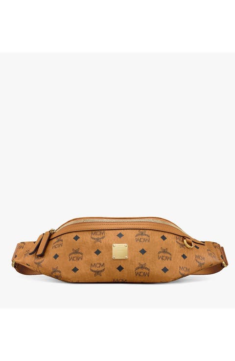 Medium Fursten Belt Bag in Visetos