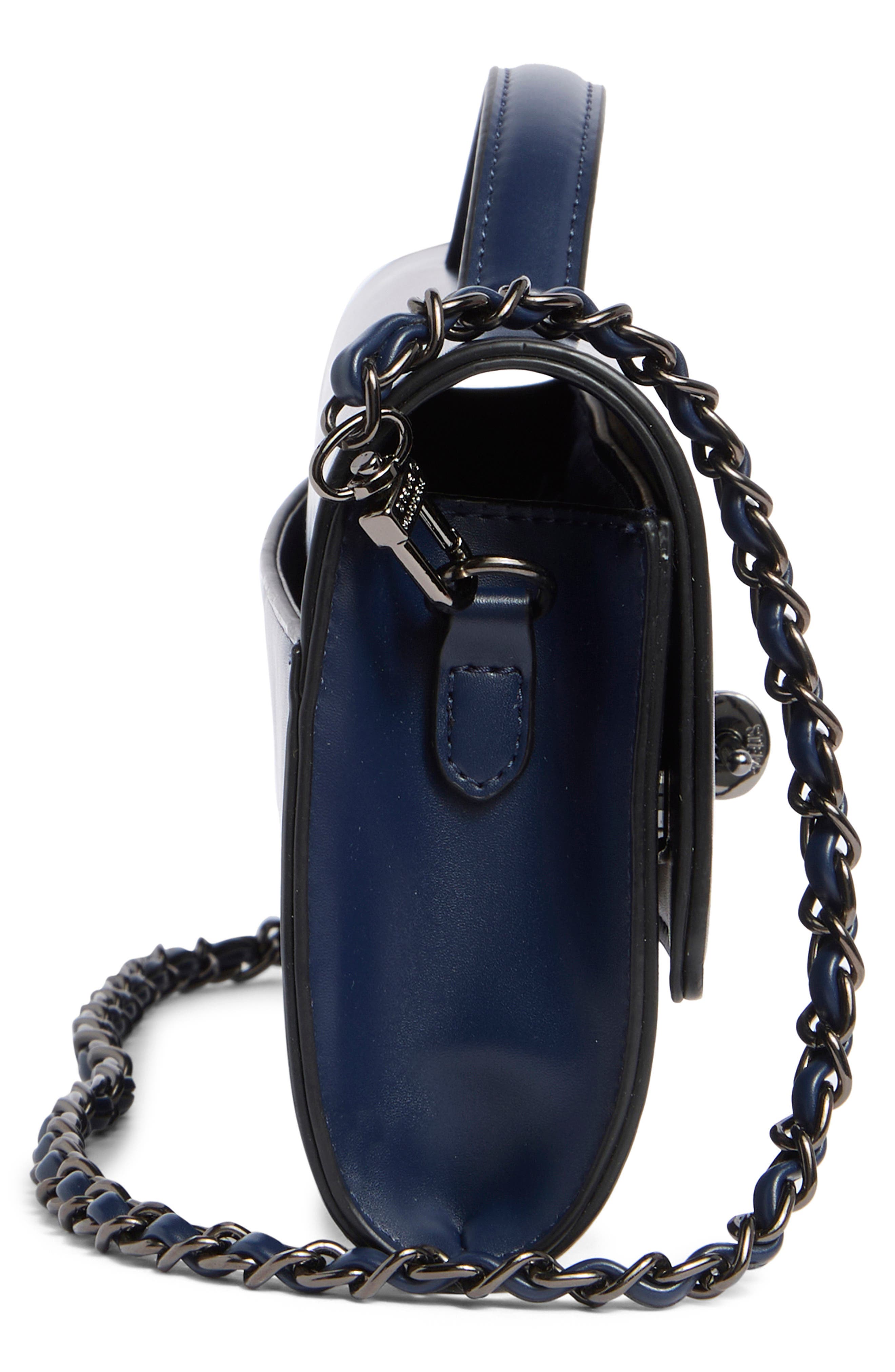 Benovi Clutch, Alternate, color, NAVY