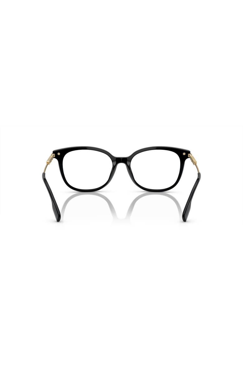 Burberry 53mm Square optical glasses, Alternate, color, Black