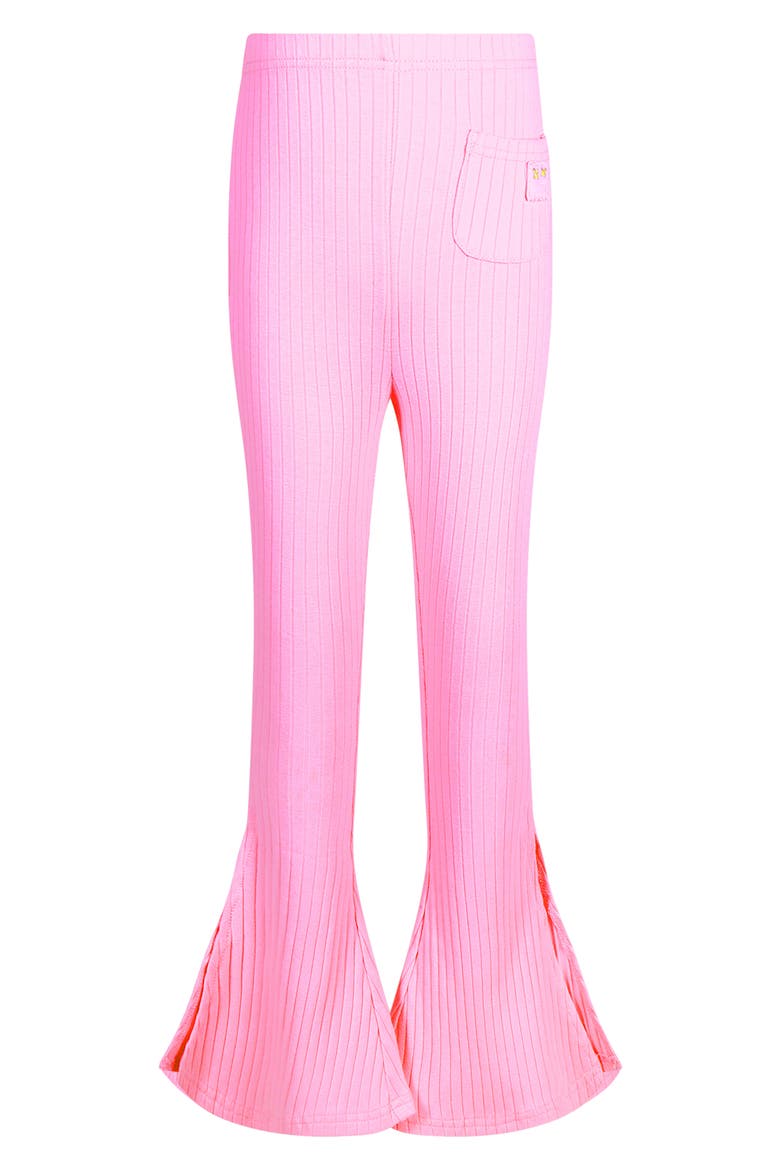 Kids' Disco Flare Leggings, Main, color, PINK