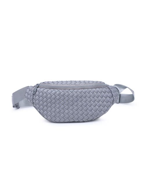 Sol And Selene Aim High Belt Bag In Grey