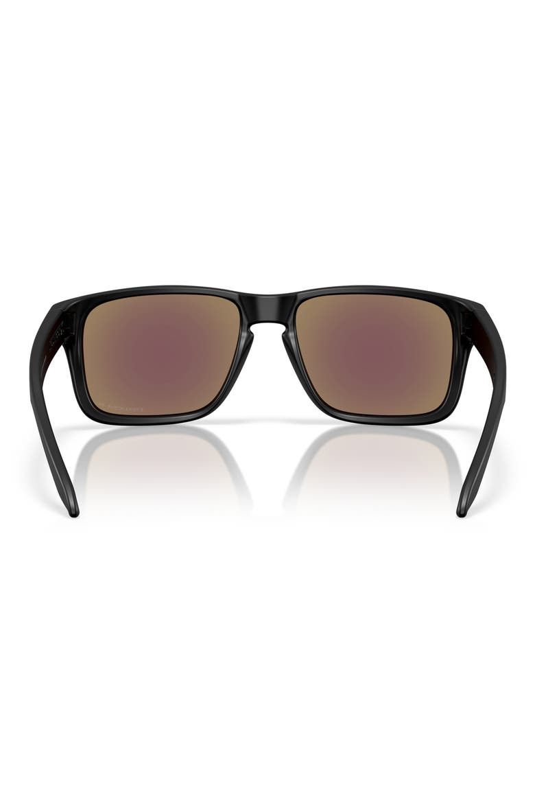 Holbrook S 53mm Polarized Square Sunglasses, Alternate, color, MATTE BLACK / BLUE PRIZM