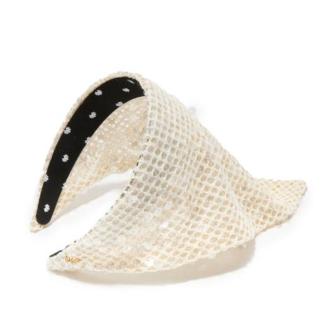 Jackie Sequin Crochet Handkerchief