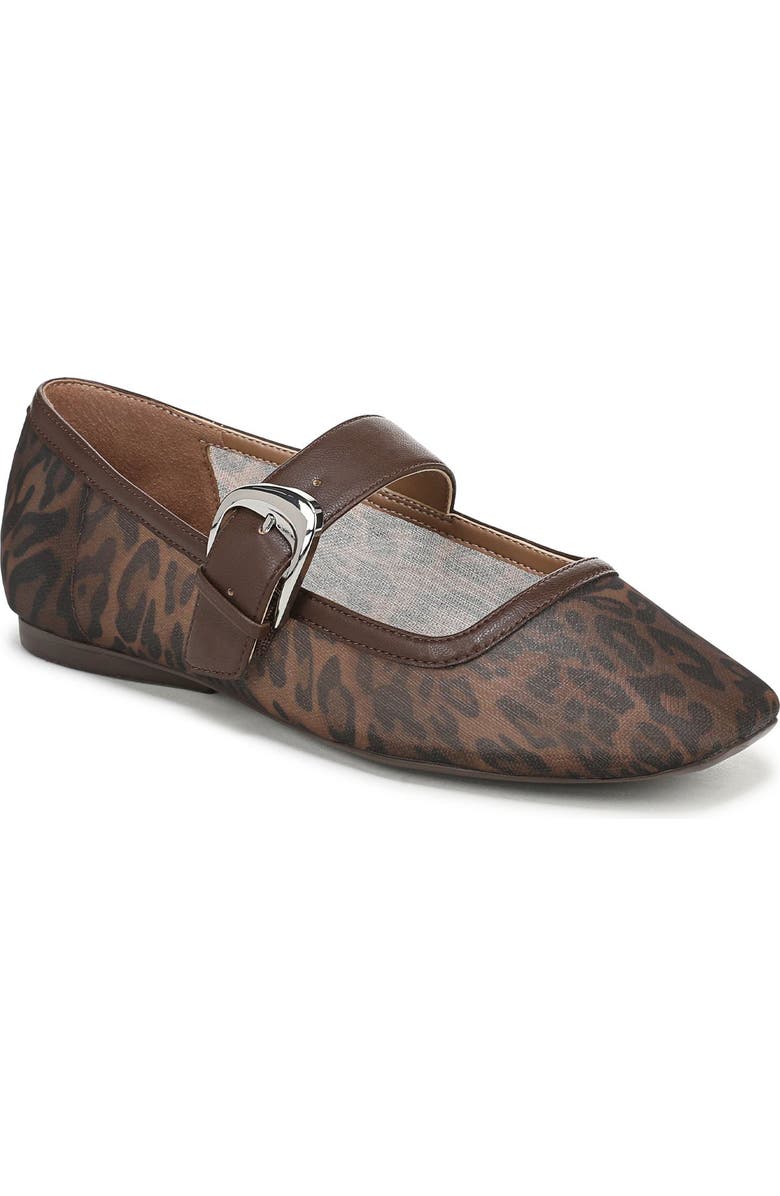 Naturalizer Cosmic Mary Jane Flat, Main, color, Dark Brown/ Black