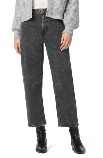 Joe's Relaxed Ankle Barrel Jeans In Gray