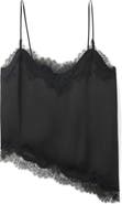 MANGO Tity Lace Trim Camisole