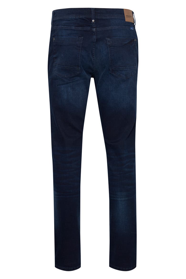 Slim Straight Leg Jeans, Alternate, color, DENIM DARK BLUE