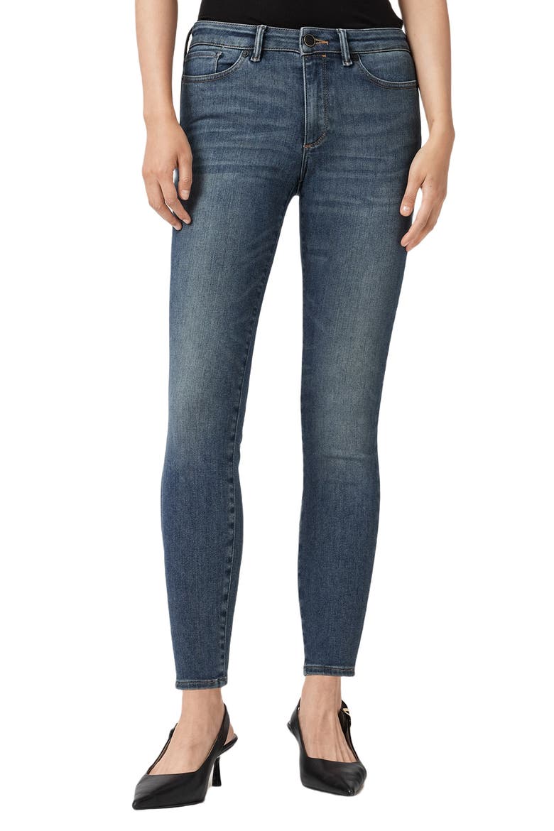 Miller Sizeme Skinny Jeans, Main, color, WASHED INDIGO