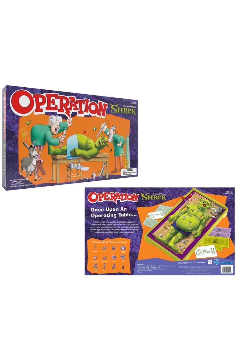 Shrek Silly Skill Board Game, Alternate, color, Multicolored