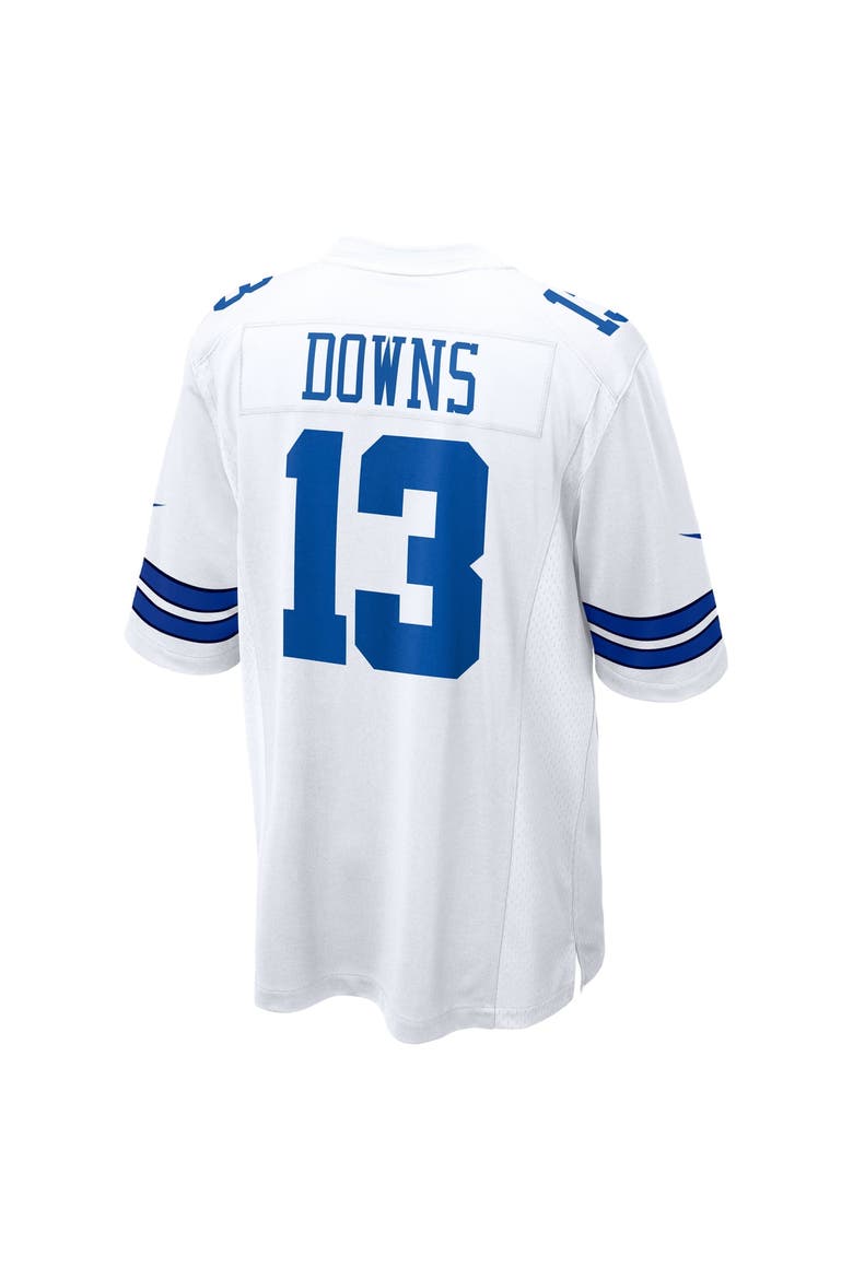 Men's Nike Caleb Downs White Dallas Cowboys Game Jersey, Alternate, color, White