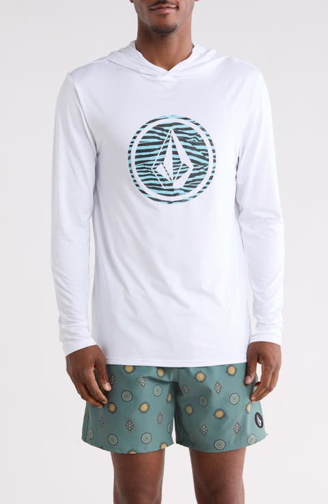 Crawdad Hooded Long Sleeve Graphic T-shirt