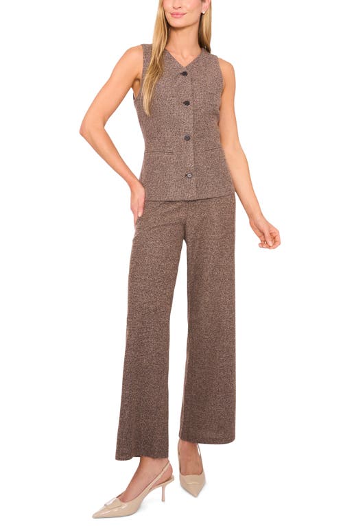Halogenr Halogen(r) Tweed Vest In Brown