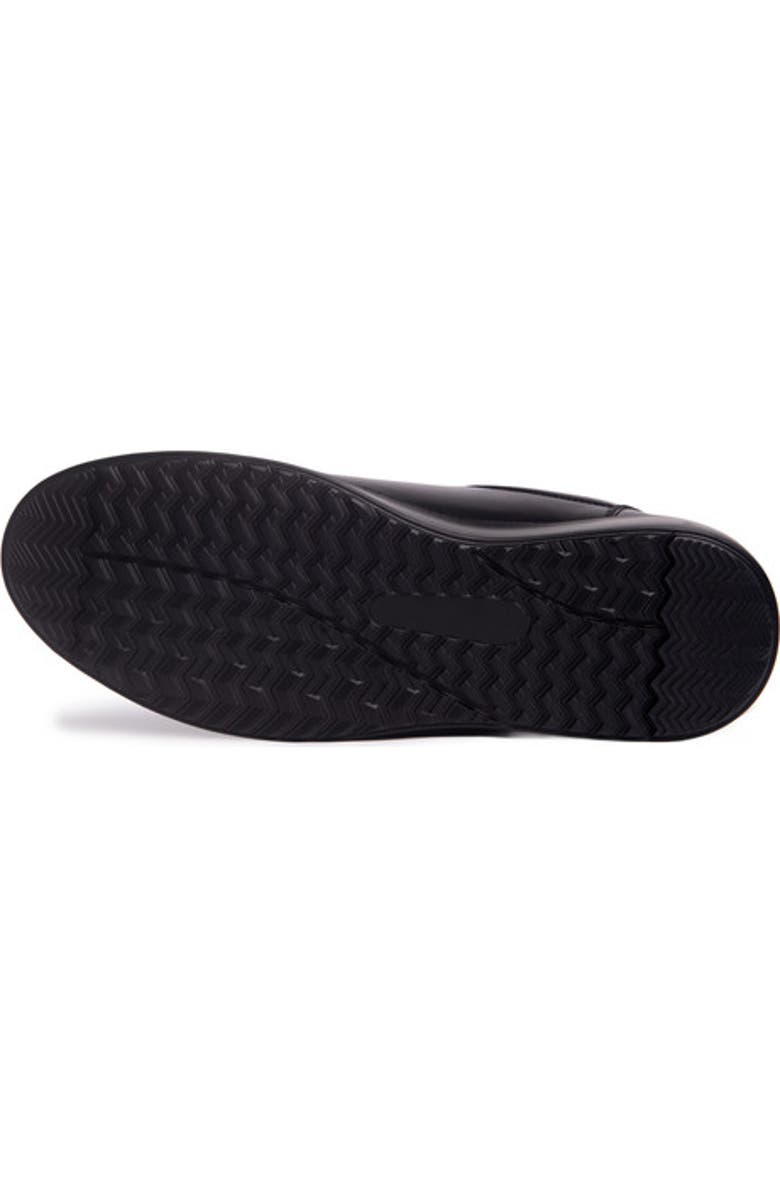 Marc Joseph New York Allen Street Hands Free Technology Lightweight Leather Sneaker, Alternate, color, Black Napa Leather/Black Sole