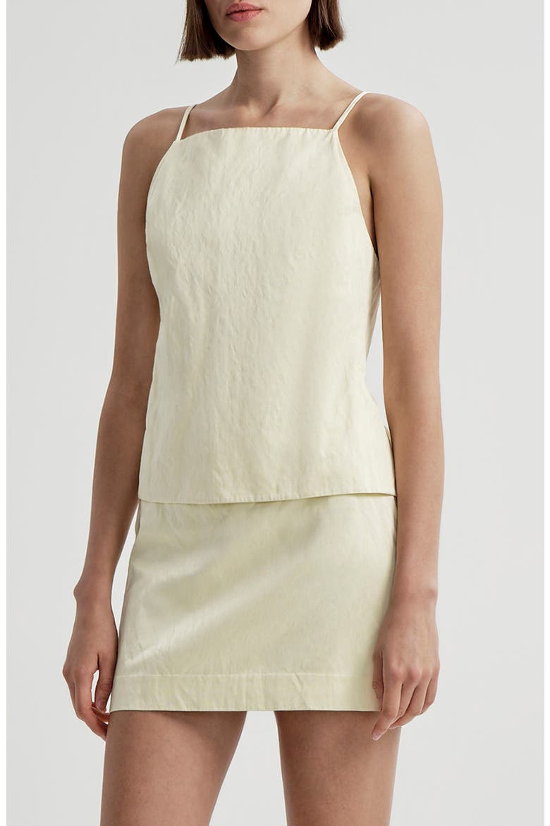 Reese Square Neck Tank, Alternate, color, LIGHT CANARY
