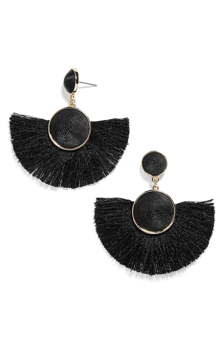 BaubleBar Marinella Fringe Drop Earrings, Main, color,