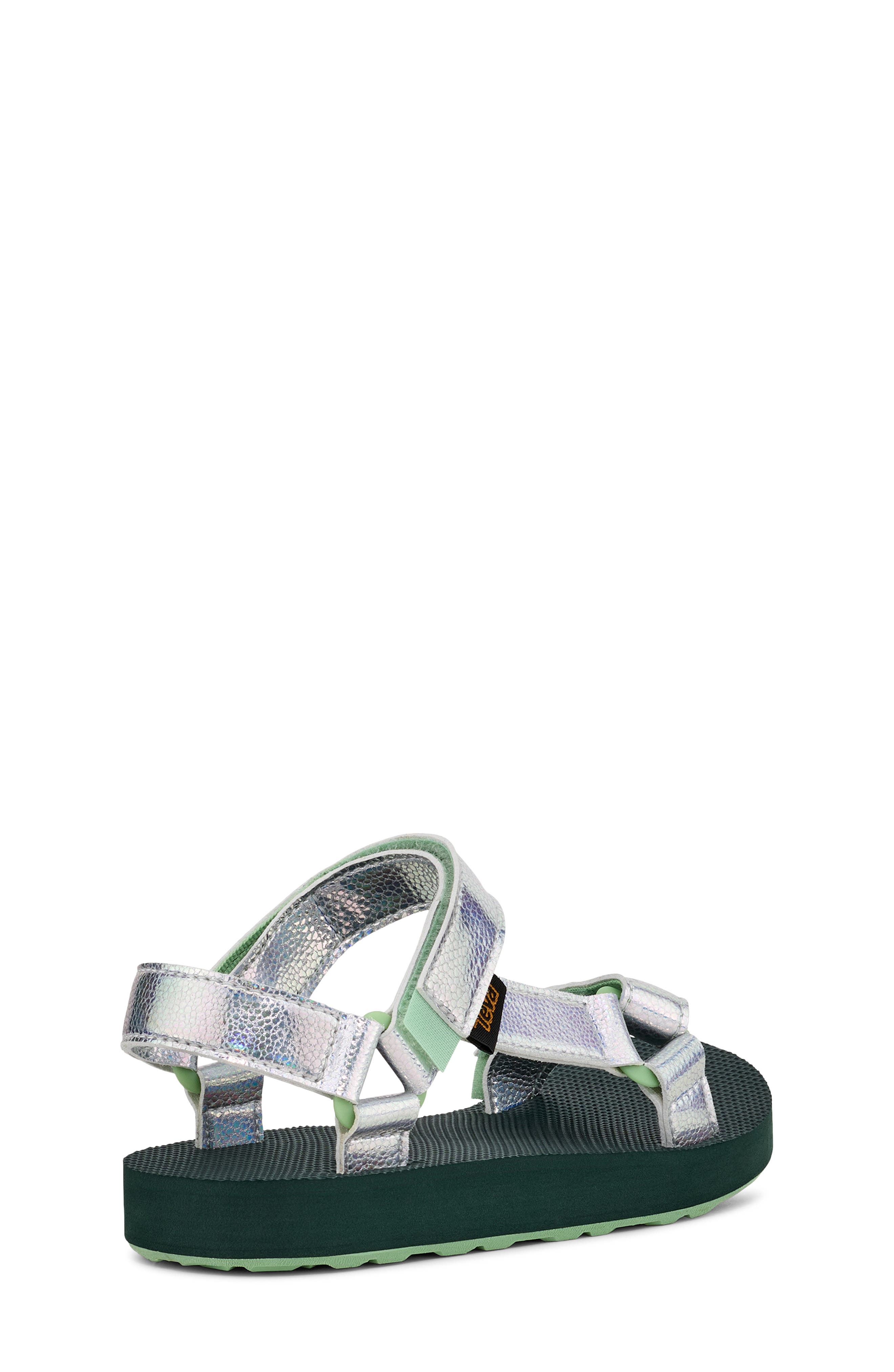 Teva Kids' Original Universal Sandal, Alternate, color, Shine Quiet Green