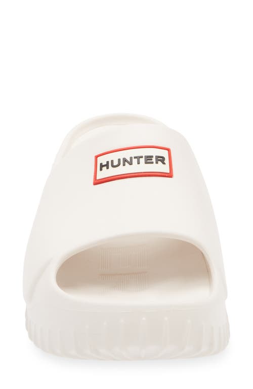 HUNTER HUNTER FAROE PLATFORM SLIDE SANDAL