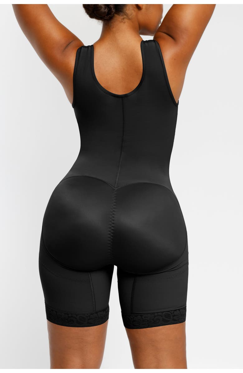 Shapellx AirSlim<sup
®</sup
Post-Surgical Full Coverage Bodysuit, Alternate, color, Black