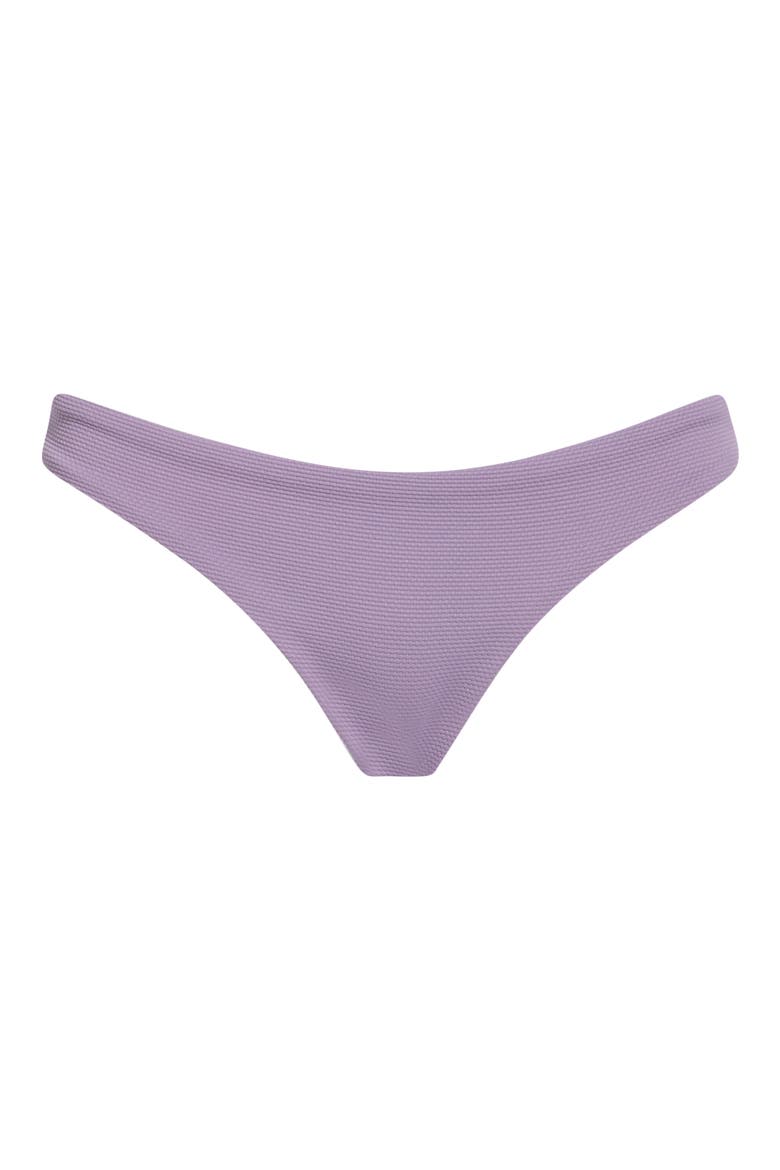 Flirt Rib Bikini Bottoms, Main, color, GRAY
