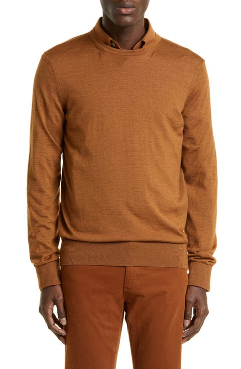 Men's Cashseta Cashmere & Silk Sweater