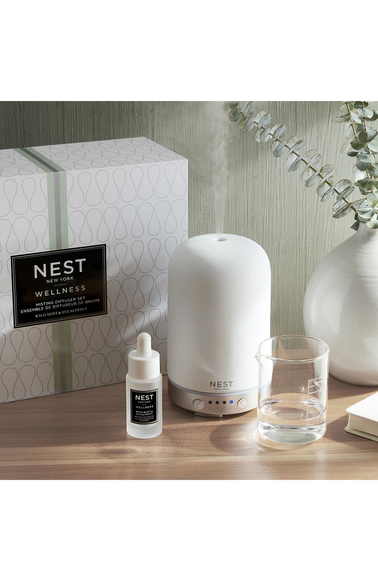 NEST New York Wild Mint & Eucalyptus Misting Diffuser Set, Alternate, color,