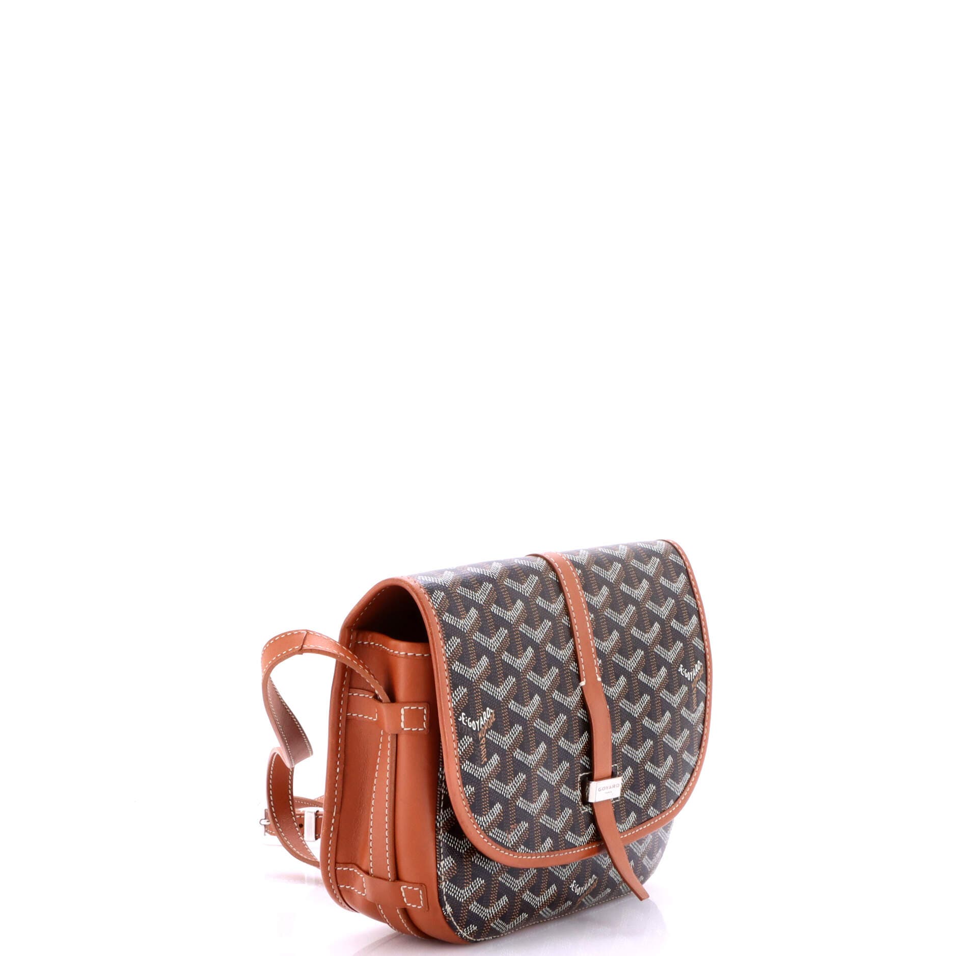 Belvedere II Messenger Bag Coated Canvas PM, Alternate, color, Brown