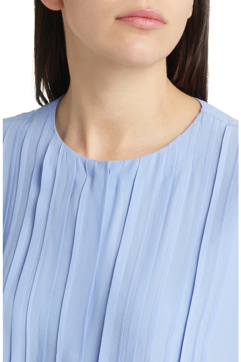 Berita Pleated Top, Alternate, color, HYDRANGEA