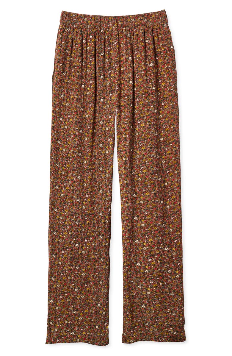Brixton Somerset Floral Print Pants, Alternate, color, 